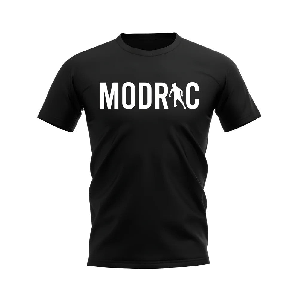 Luka Modric Silhouette T-Shirt (Black)_1