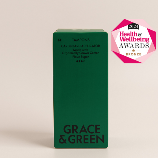 Organic Cotton Applicator Tampons