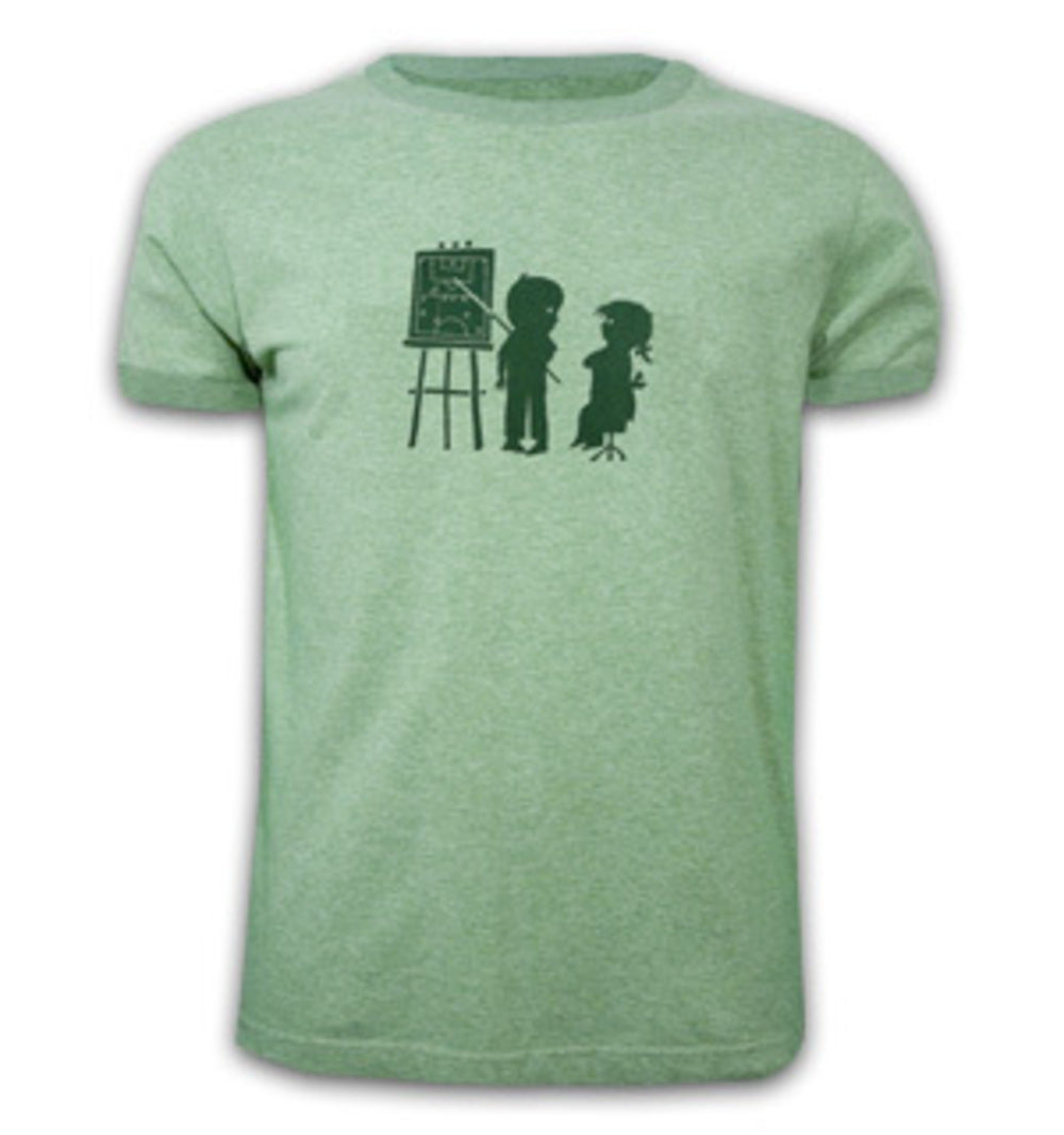 Mens Offside Melee Basic T - Green 85% cotton - 15% Acryl_1