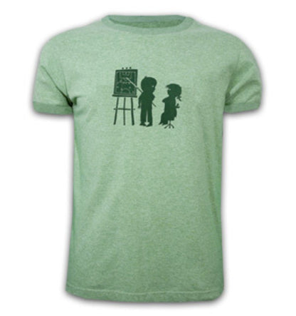 Mens Offside Melee Basic T - Green 85% cotton - 15% Acryl_1