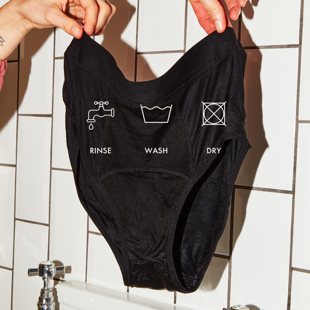 High Waist Period Briefs - 3 Pack