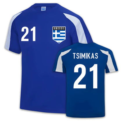 Greece Sports Training Jersey (Kostas Tsimikas 21)_1