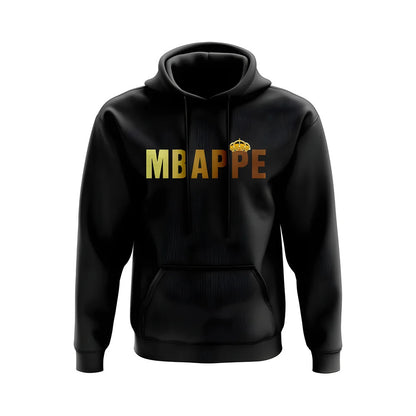 Kylian Mbappe Real Madrid Crown Hoody (Black)_1