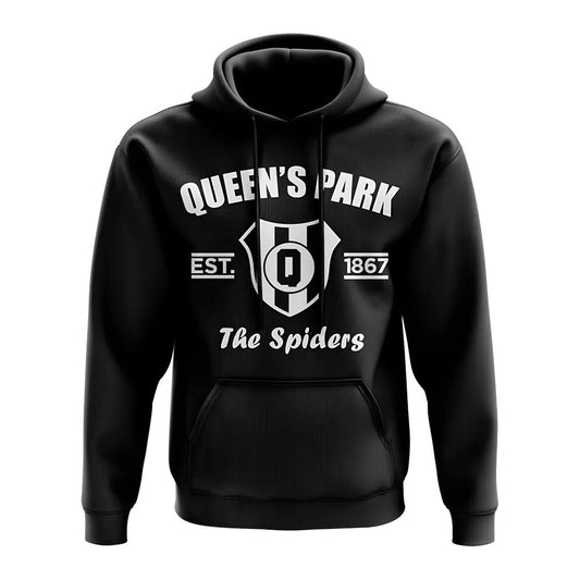 Queens Park Established Hoody (Black)_0