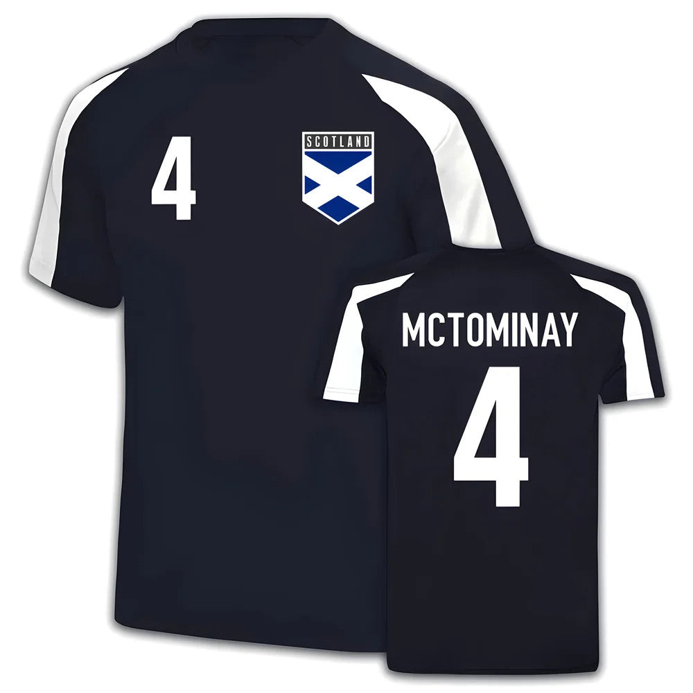 Scotland Sports Training Jersey (Scott McTominay 4)_0