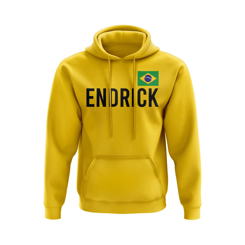 Endrick Brazil Name Hoody (Yellow)_1