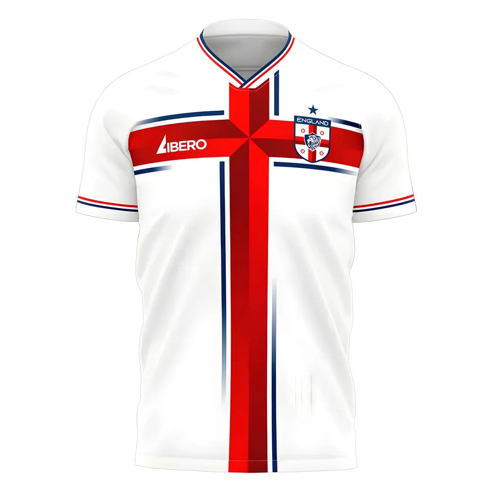  2025-2026 England Home Cross Concept Shirt (Libero) Adult Long Sleeves_1