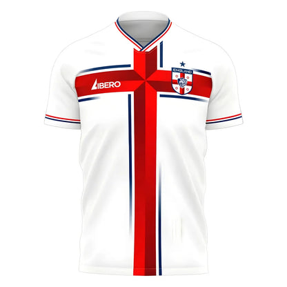  2025-2026 England Home Cross Concept Shirt (Libero) Adult Long Sleeves_1