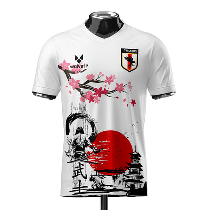 Japan Samurai Heritage Football Jersey (Wolvate) Adult Short Sleeve_1
