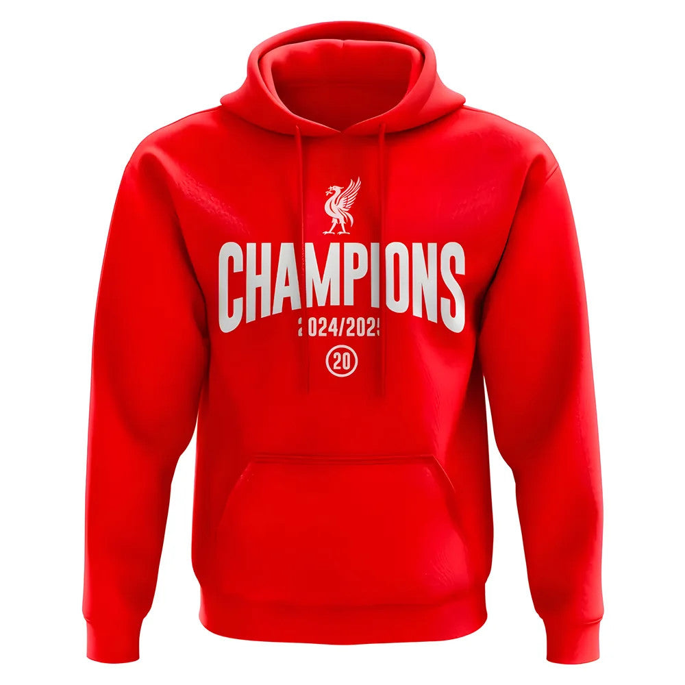 Liverpool 2024-2025 Champions Hoody (Red)_0