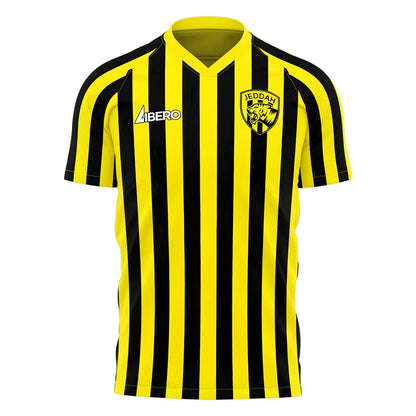  Al-Ittihad 2025-2026 Stripe Home Concept Football Kit (Libero)_1