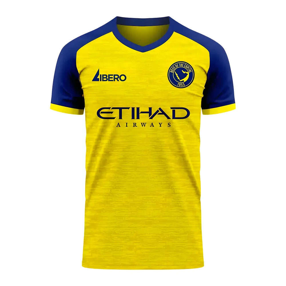 Al-Nassr 2025-2026 Home Concept Football Kit (Libero) - Kids_1