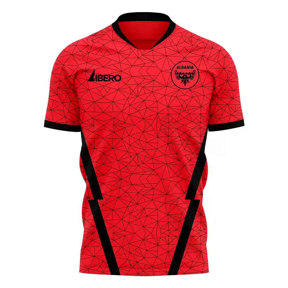 Albania 2025-2026 Home Concept Football Kit (Libero) - Womens_1