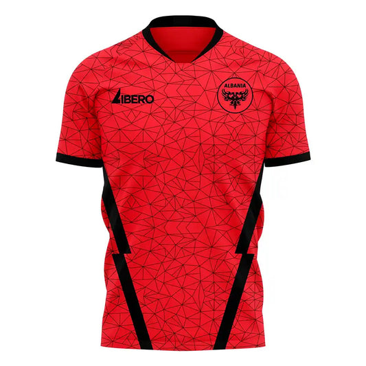 Albania 2025-2026 Home Concept Football Kit (Libero) - Womens_1