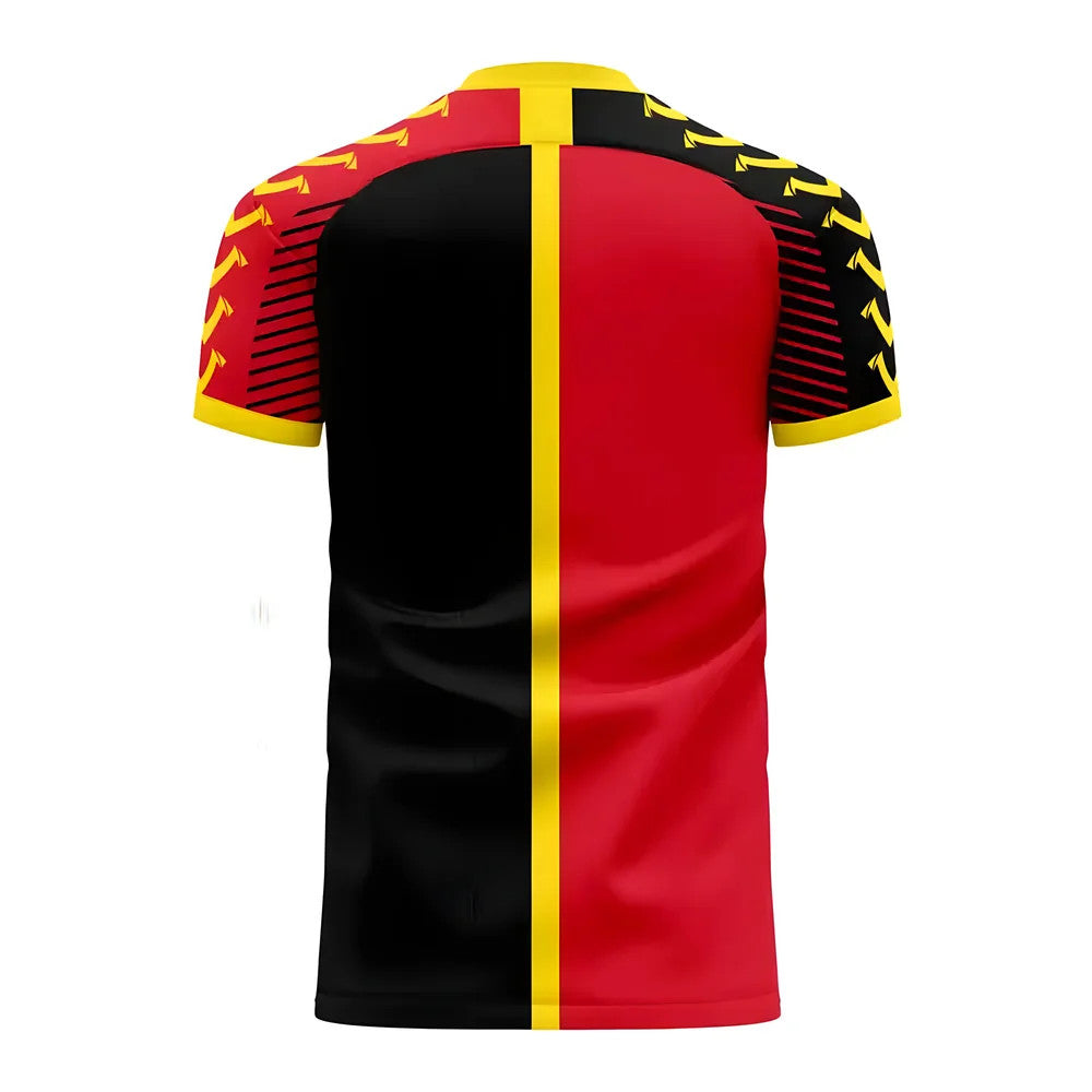 Angola 2025-2026 Home Concept Football Kit (Viper)_1