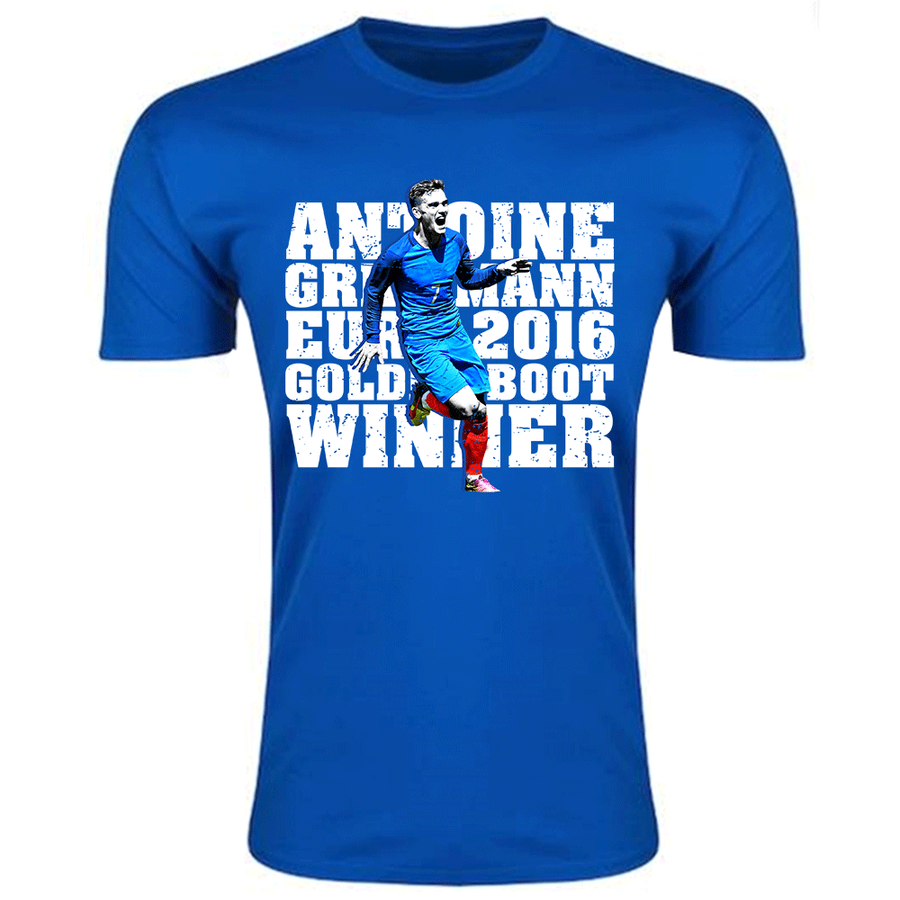Antoine Griezmann Goldenboot France T-shirt (Blue) - Kids_1
