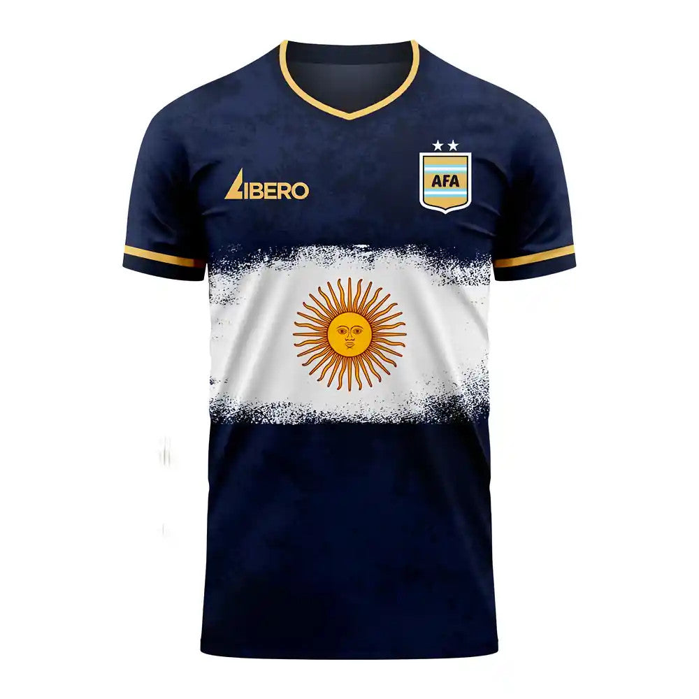 Argentina 2025-2026 Away Concept Football Kit (Libero) (DI MARIA 11)_4