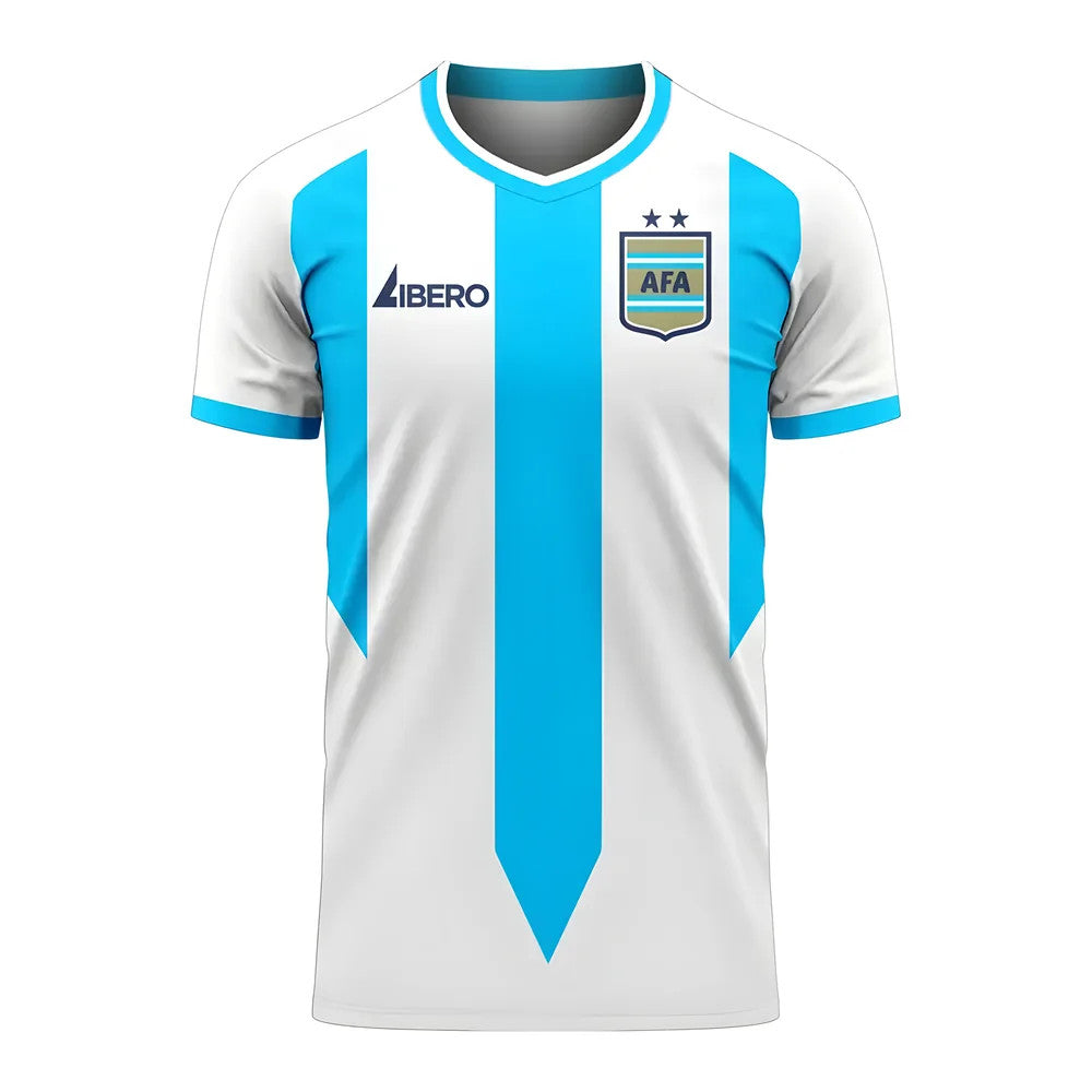 Argentina 2025-2026 Home Concept Football Kit (Libero) - Kids_1