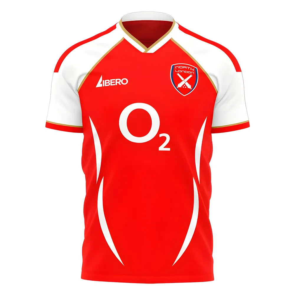 North London Reds 2006 Style Home Concept Shirt (Libero)_0