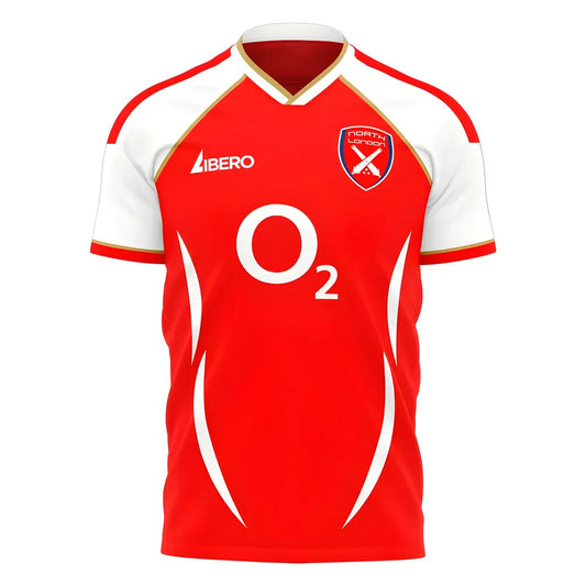 North London Reds 2006 Style Home Concept Shirt (Libero)_0