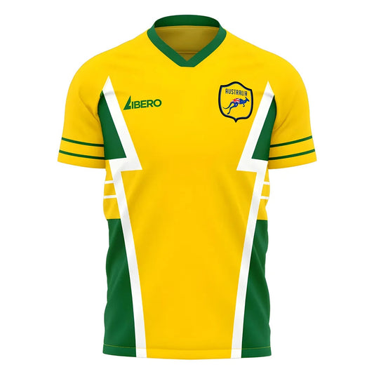 Australia 1990s Style Concept Football Kit (Libero)_1
