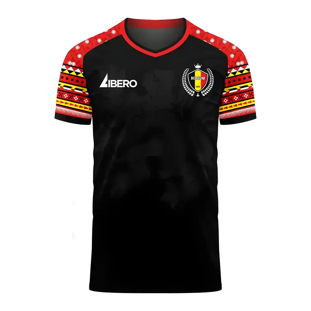 Belgium 2025-2026 Away Concept Football Kit (Libero)_1