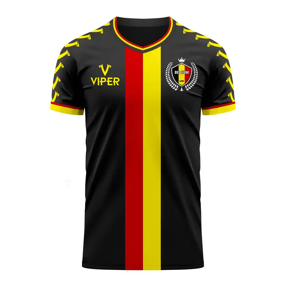 Belgium 2025-2026 Away Concept Football Kit (Viper) (E.HAZARD 10)_4