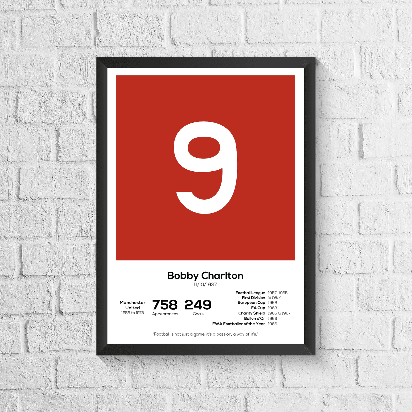 The Holy Trinity Legend Stats Print Set of 3