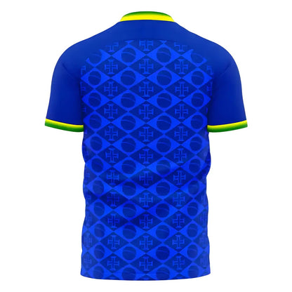 Brazil 2021-2022 Away Concept Football Kit (Fans Culture) (NEYMAR JR 10)_4