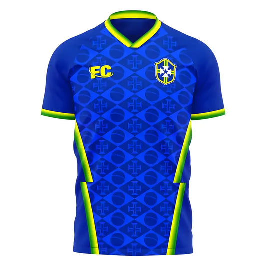 Brazil 2021-2022 Away Concept Football Kit (Fans Culture)_1