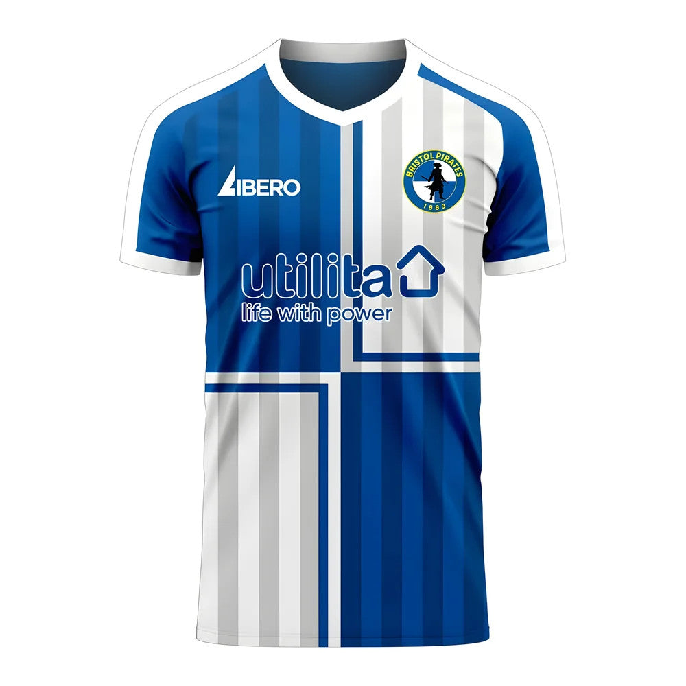 Bristol Rovers 2024-2025 Home Concept Football Kit (Libero)_1