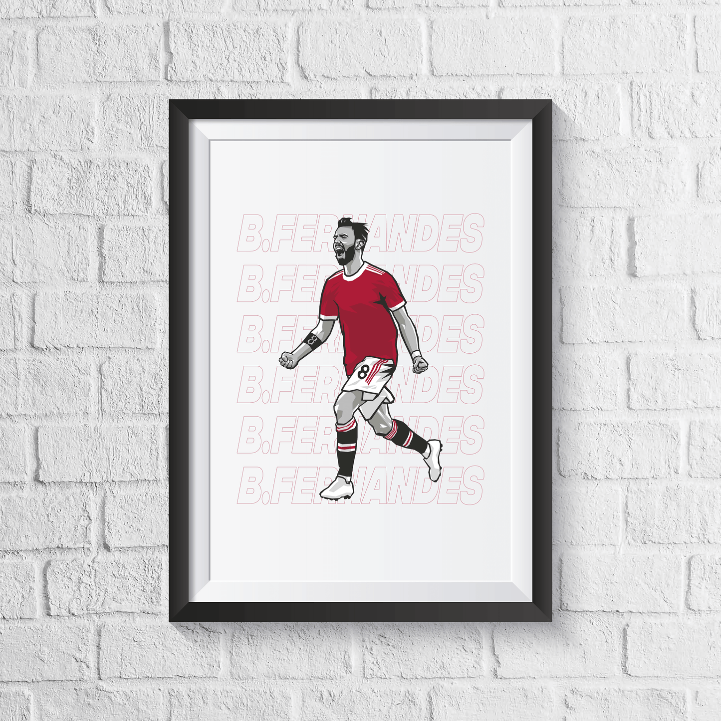 Bruno Fernandes Print