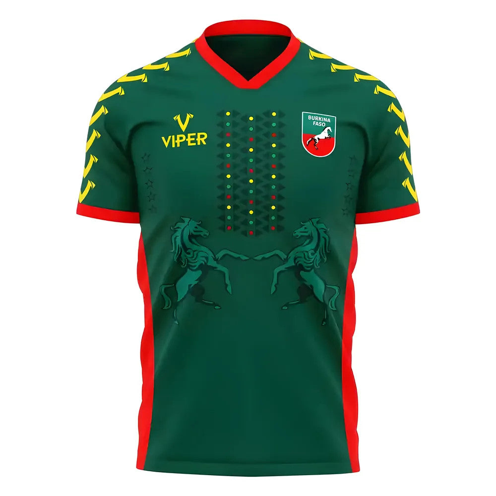  Burkina Faso 2025-2026 Home Concept Football Kit (Viper)_1