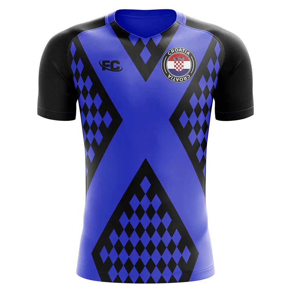 Croatia 2022-2023 Away Concept Football Kit_0