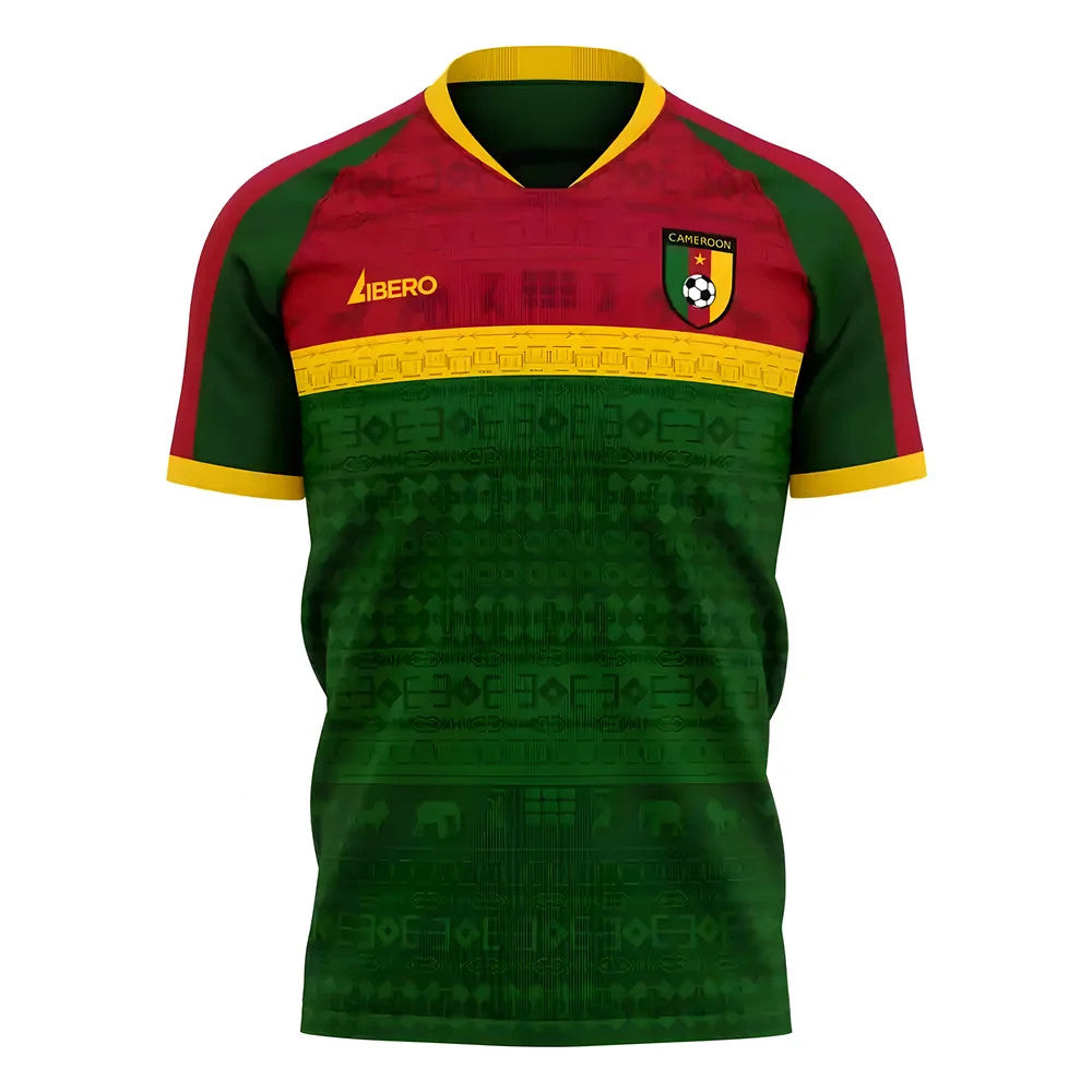 Cameroon 2025-2026 Home Concept Football Kit (Libero)_1