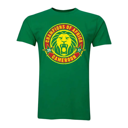 Cameroon African Nations Winners T-Shirt (Green) - Kids_1