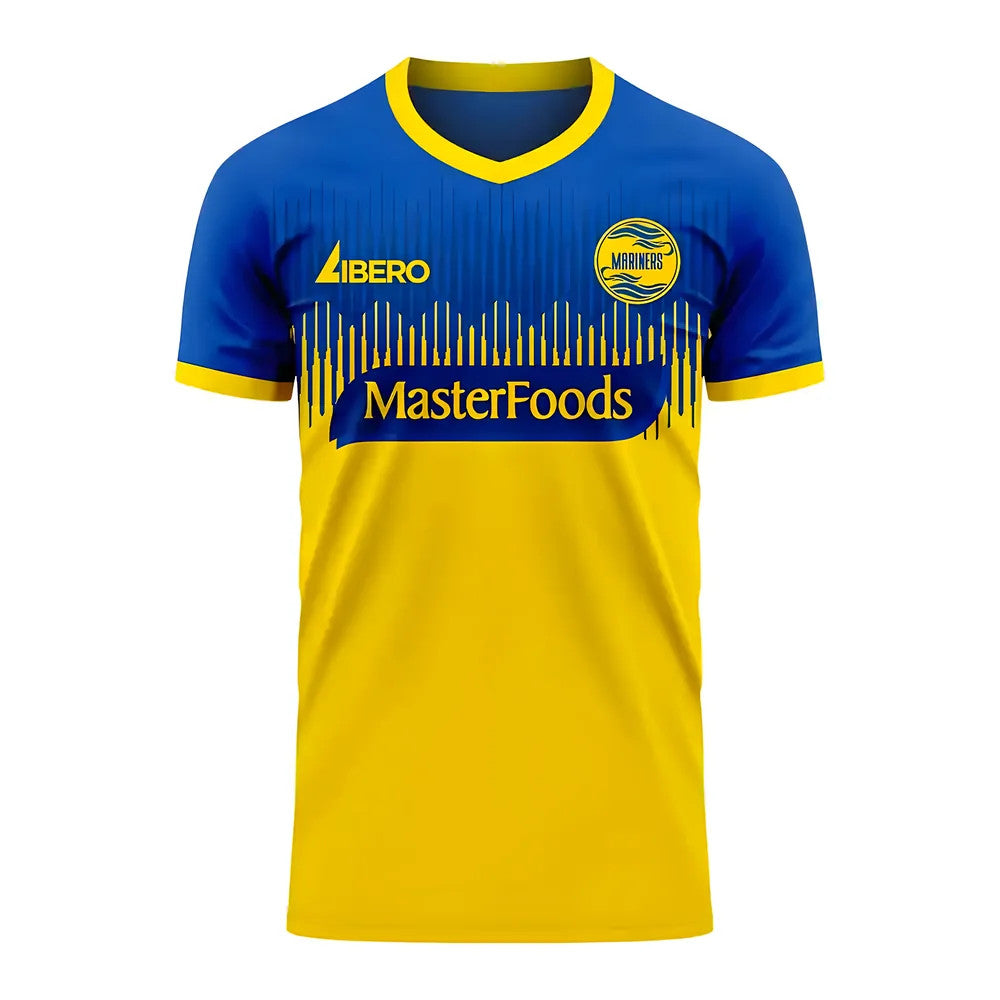 Central Coast Mariners 2025-2026 Home Concept Football Kit (Libero)_1
