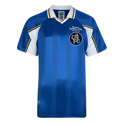 Score Draw Chelsea 1998 Home Shirt (Zola 25)_1
