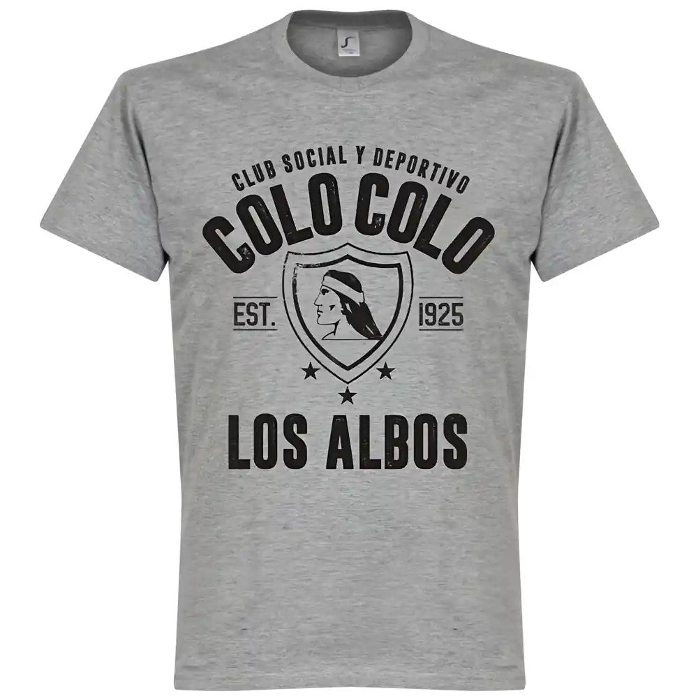 Colo Colo Established T-Shirt - Grey_0
