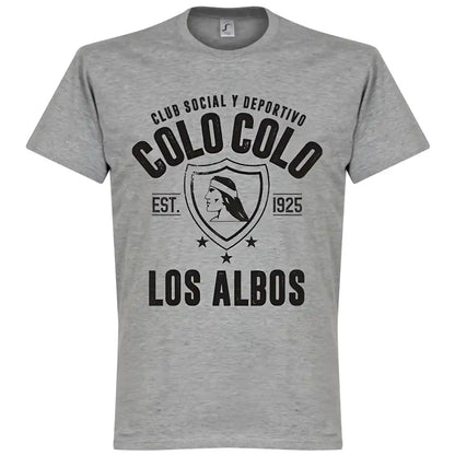 Colo Colo Established T-Shirt - Grey_0