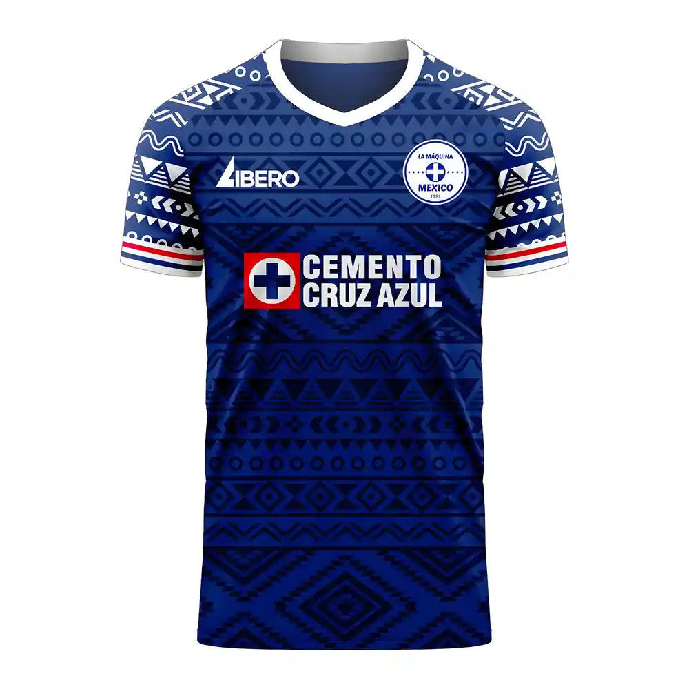 Cruz Azul 2025-2026 Home Concept Football Kit (Libero)_0