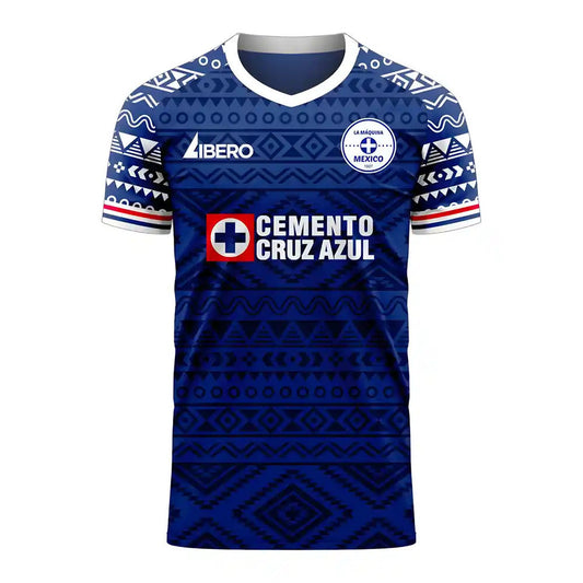 Cruz Azul 2025-2026 Home Concept Football Kit (Libero)_0