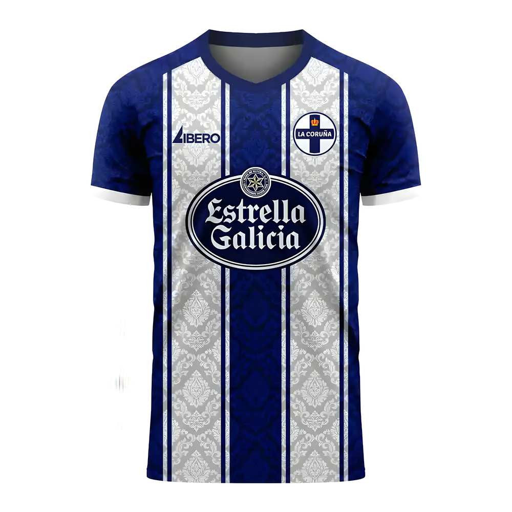 Deportivo La Coruna 2025-2026 Home Concept Football Kit (Libero)_0