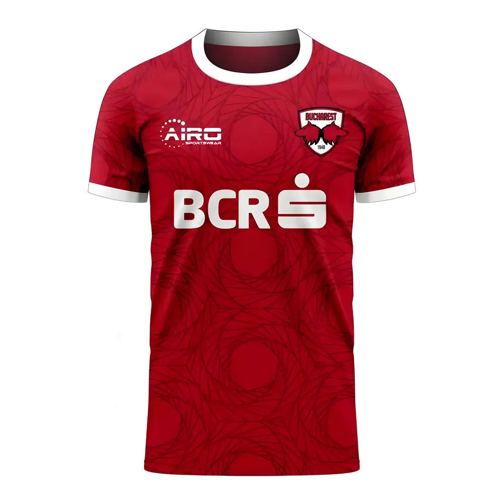 Dinamo Bucharest 2025-2026 Home Concept Football Kit (Airo)_0