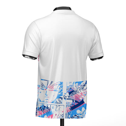 Japan Dragon Ball Z Heritage Football Jersey (Wolvate) Adult Short Sleeve_1