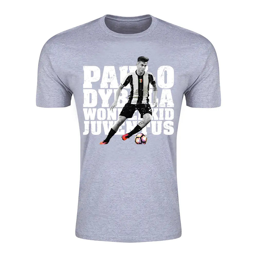 Paulo Dybala Juventus Wonderkid T-Shirt (Grey) - Kids_1