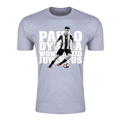 Paulo Dybala Juventus Wonderkid T-Shirt (Grey) - Kids_1