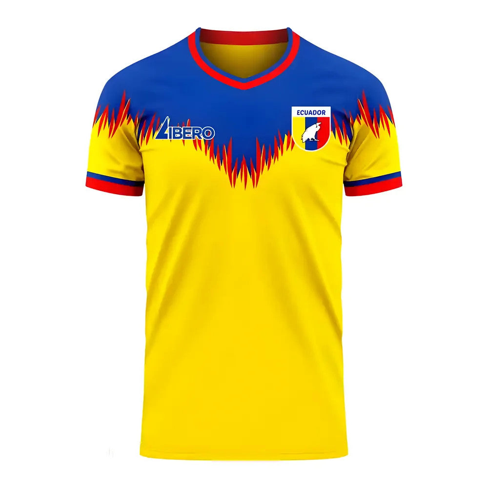 Ecuador 2025-2026 Home Concept Football Kit (Libero) - Womens_0