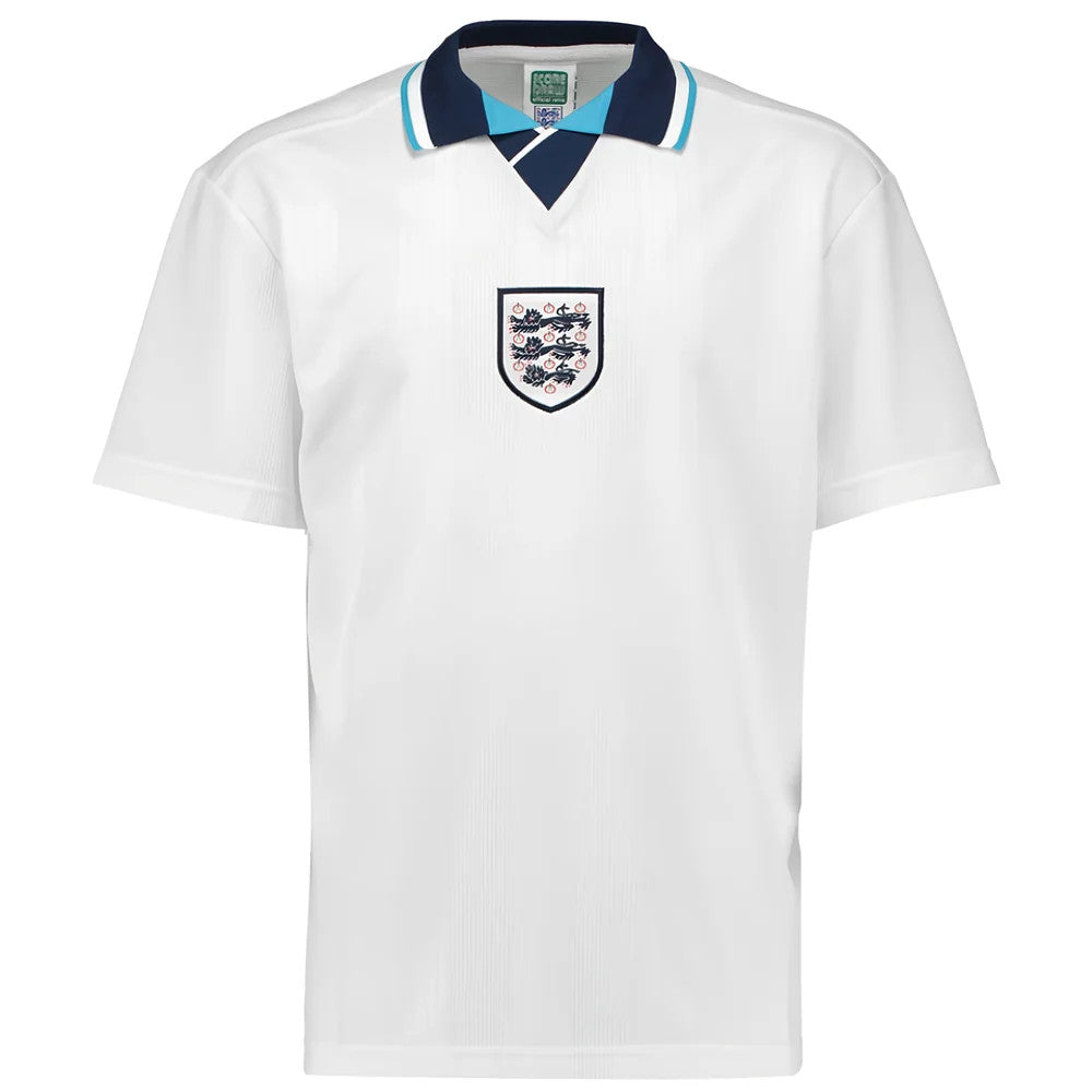 Score Draw England Euro 1996 Home Shirt (Gascoigne 8)_2