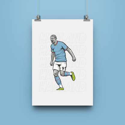 Erling Haaland Print